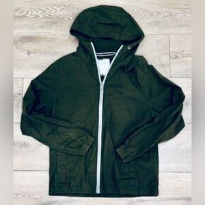 DENIM & FLOWER - RICKY SINGH - Men’s Jacket - Hoodie - Green - Medium